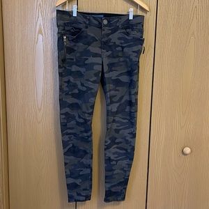 Democracy “Ab” Solution Skinny Ankle Zipper Side Pocket Size 8